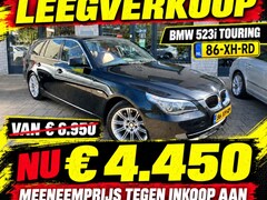 BMW 5-serie Touring - 523i Executive LCI | Xenon | Bruin | leer | Beurt