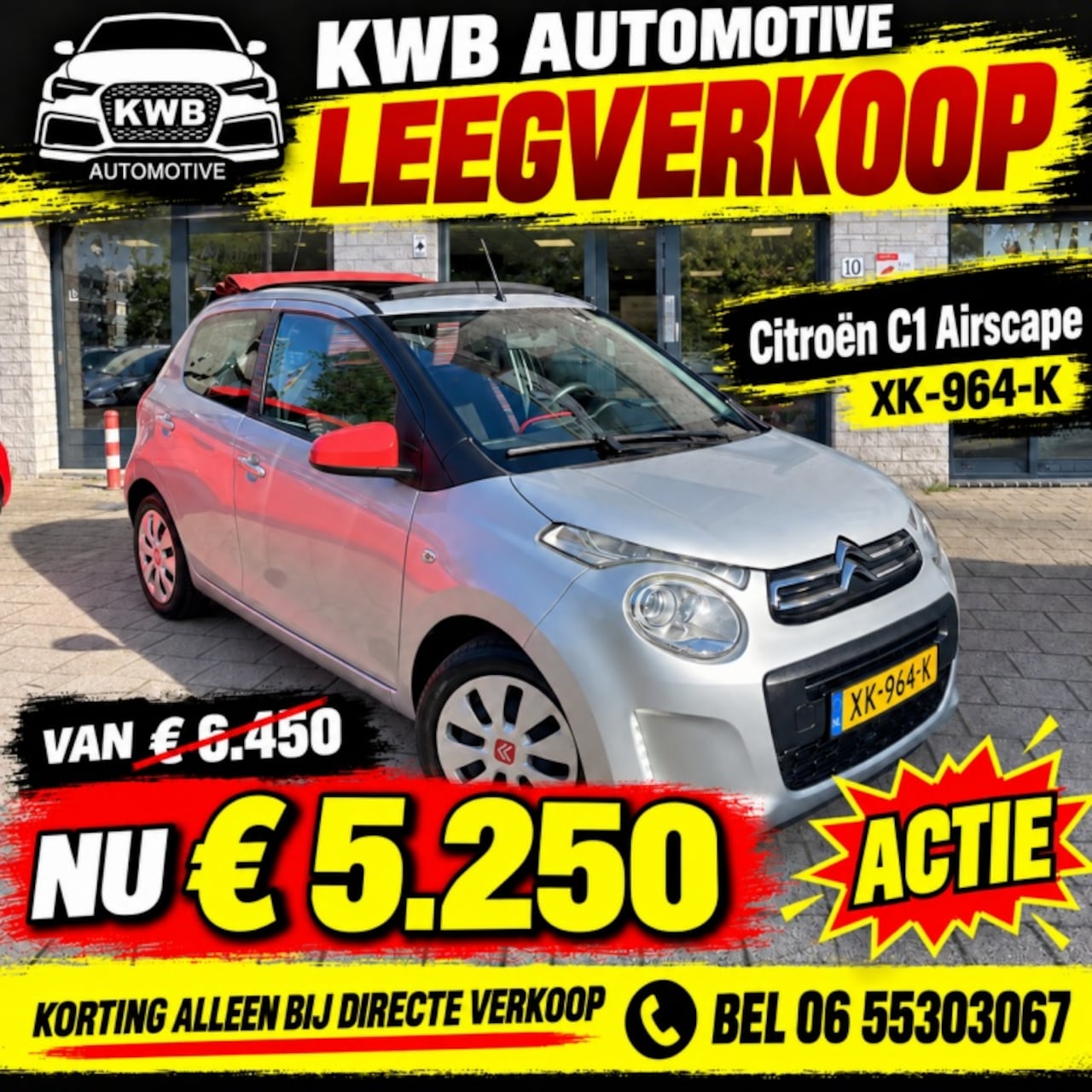 Citroën C1 - 1.2 PureTech Airscape Shine Cabrio Radioscherm Distributieriem vervangen - AutoWereld.nl