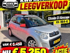 Citroën C1 - 1.2 PureTech Airscape Shine Cabrio Radioscherm Distributieriem vervangen