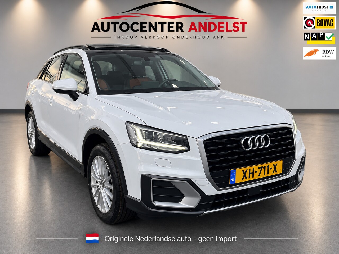 Audi Q2 - 35 TFSI CoD Design Pro Line 35 TFSI CoD Design Pro Line, Aut, Trekhaak, Stoelverw, Pdc, Schuifdak, Carplay, Navi, Geen - AutoWereld.nl