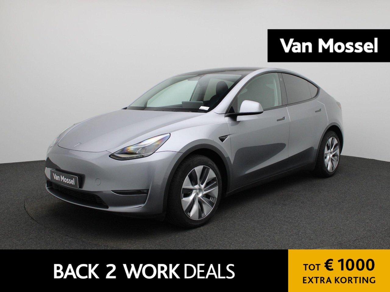 Tesla Model Y - Dual Motor AWD | ACHTERUITRIJCAMERA | ELEKTRISCHE KOFFERKLEP | LEDEREN BEKLEDING | STOELVE - AutoWereld.nl
