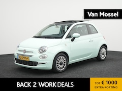 Fiat 500 - 0.9 TwinAir Turbo Lounge | Panoramisch glazen zonnedak met elektrisch zonnescherm | start/