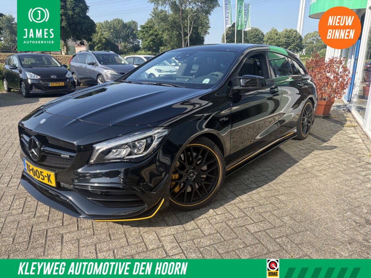Mercedes-Benz CLA-klasse Shooting Brake - Mercedes-amg AMG 45 4MATIC, Pano, Stoelverw, Speciaal, Difuser + uitlaatsyste - AutoWereld.nl