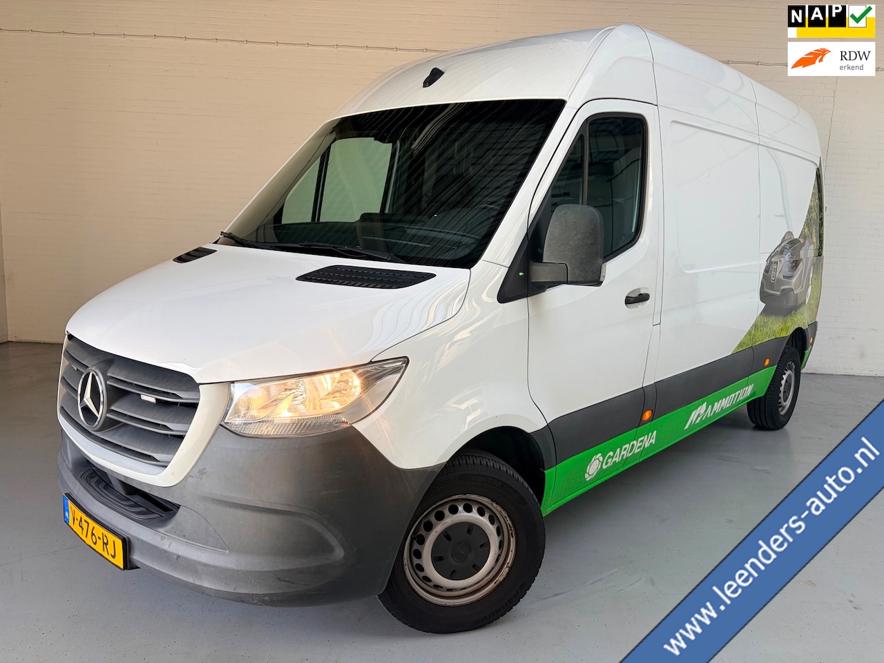 Mercedes-Benz Sprinter - AUTOMAAT 314 2.2 CDI 140pk euro6 L2H2, Airco, CruiseControl, Trekhaak ZEER NETTE BUS RIJD - AutoWereld.nl