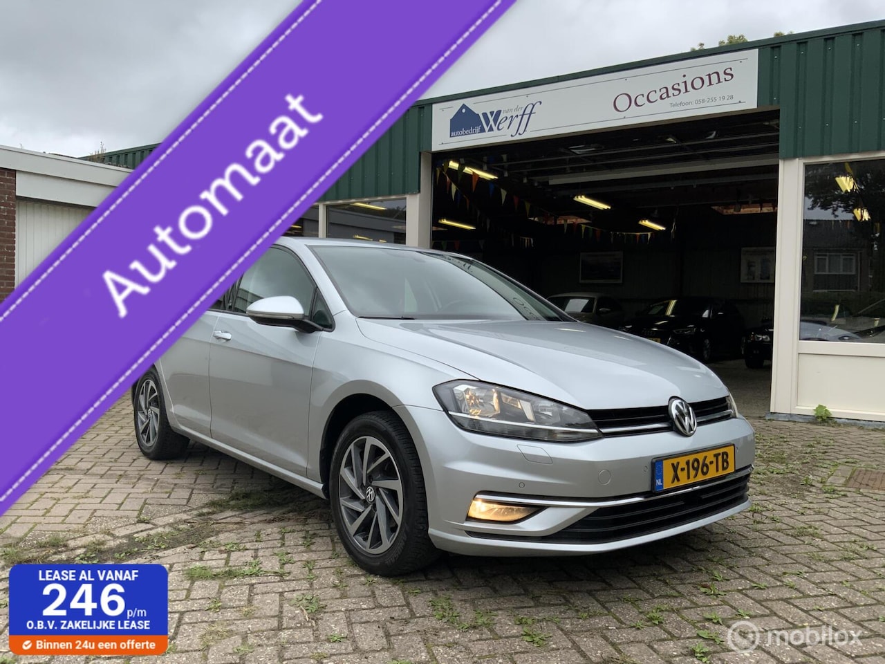 Volkswagen Golf - 1.0 TSI Comfortline 1.0 TSI Comfortline,CarPlay,Cruise,Park sensor,Automaat. - AutoWereld.nl