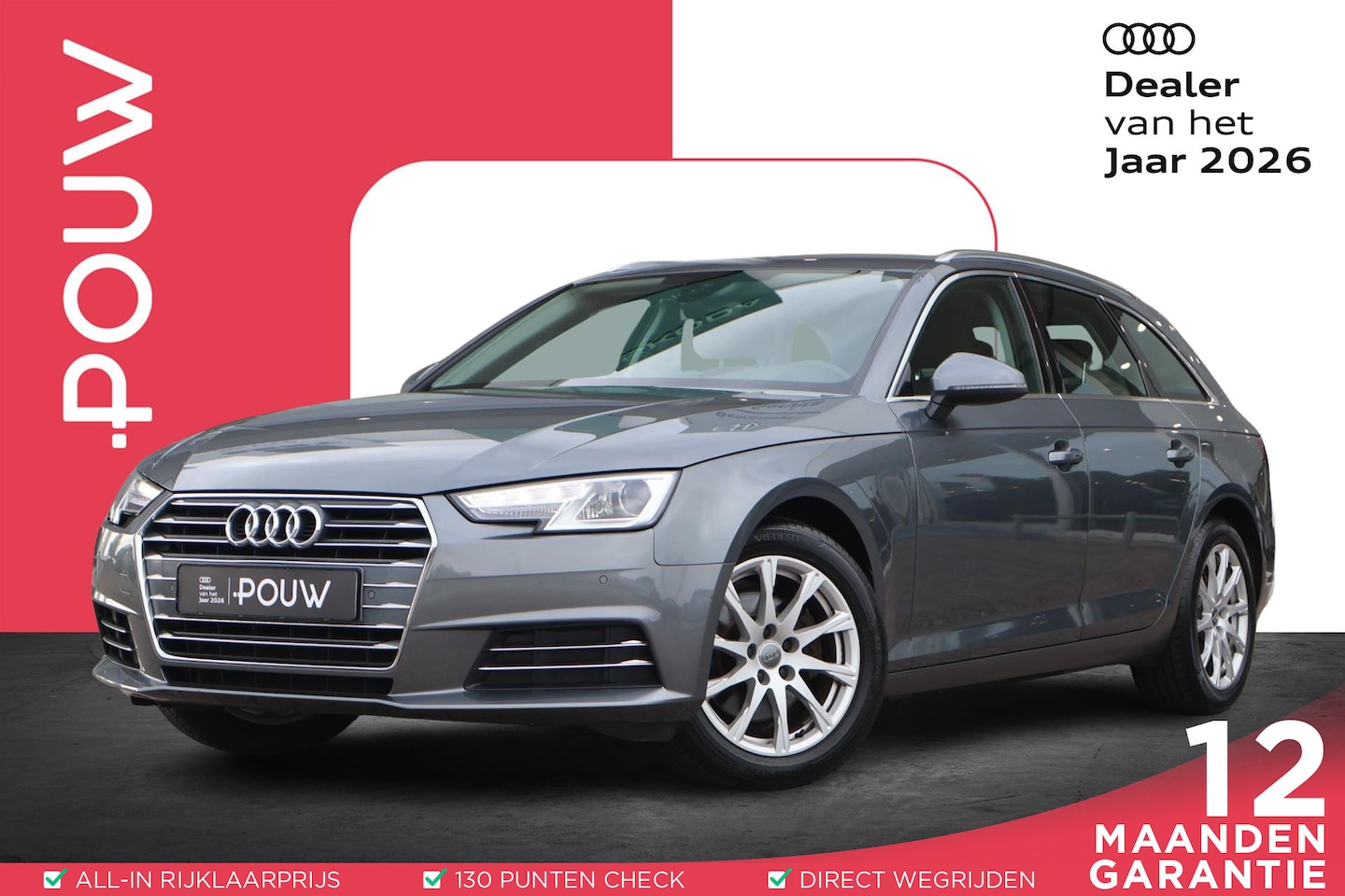 Audi A4 Avant - 1.4 TFSI 150pk S-tronic Sport | Navigatie | PDC | Keyless | Stoelverwarming | Elektr. Acht - AutoWereld.nl