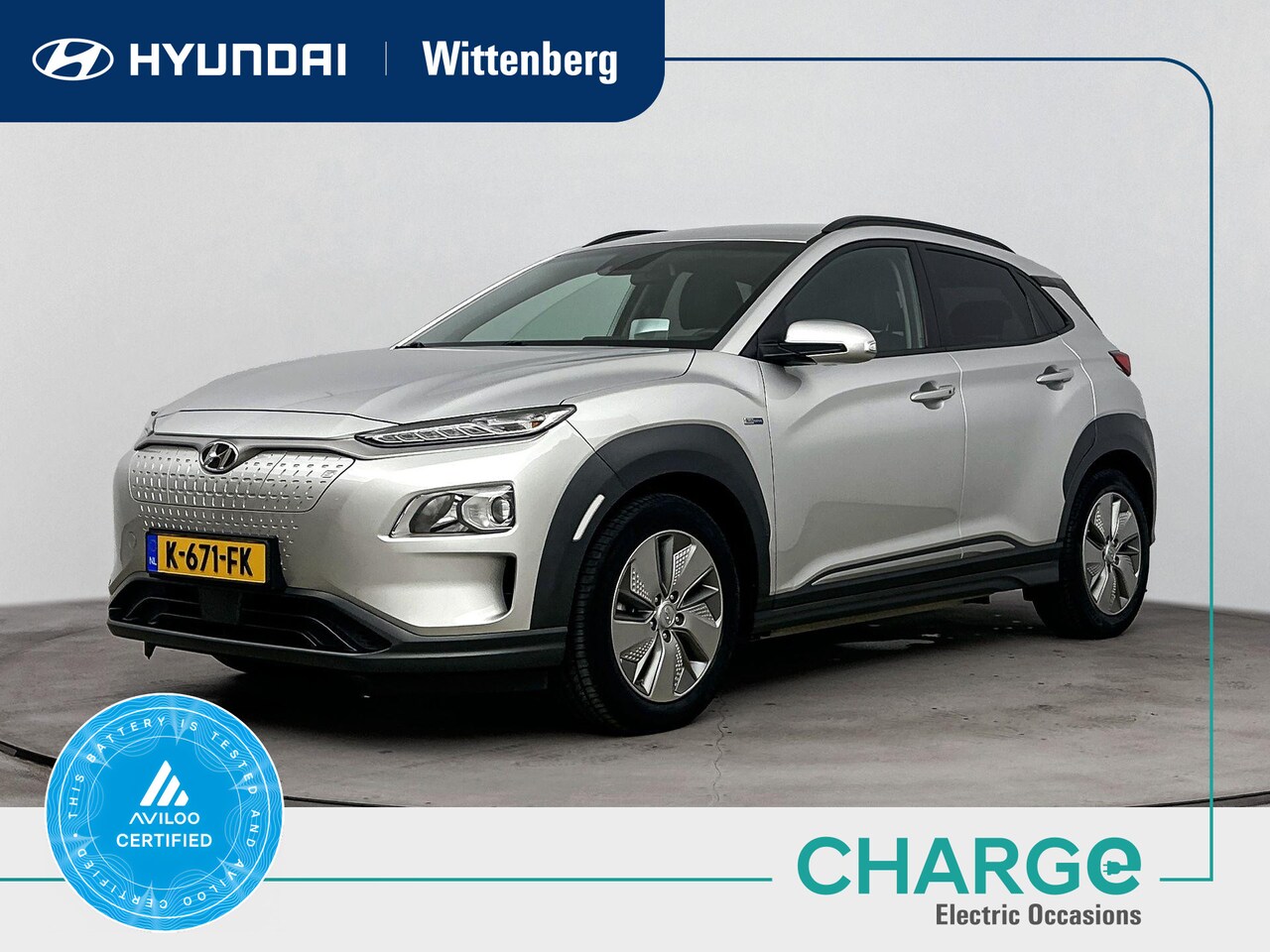Hyundai Kona Electric - EV Fashion 64 kWh | SoH 97% | WLTP 484km | 3-fasen | Warmtepomp | Stoelverwarming | Head-u - AutoWereld.nl