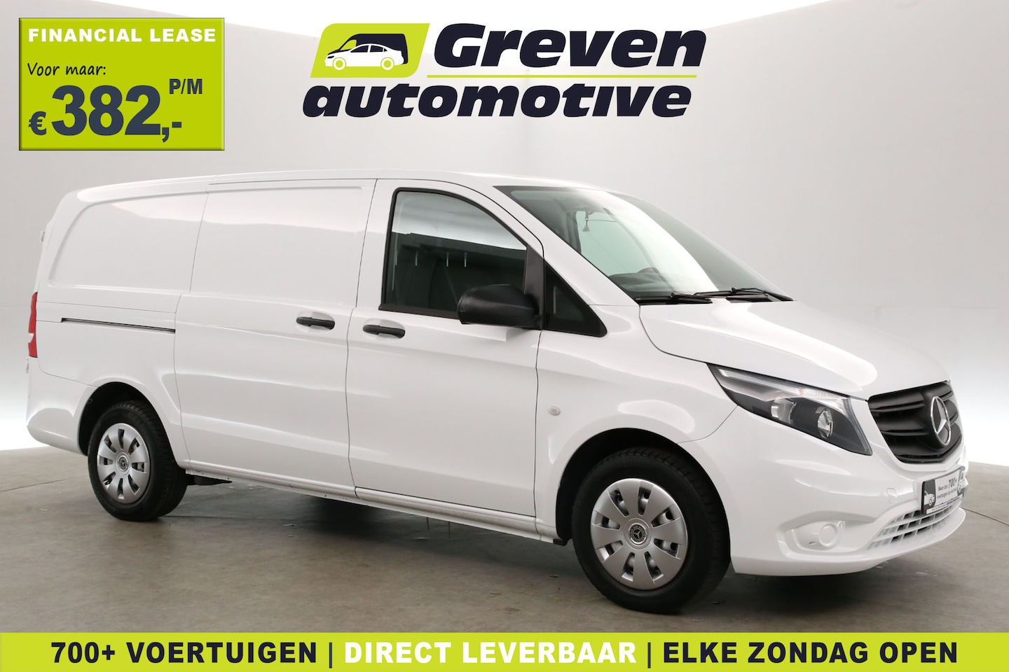 Mercedes-Benz Vito - 114 CDI Lang | Automaat | Airco | Camera | Cruise | 3 Zits | Carplay | Navi | Trekhaak - AutoWereld.nl