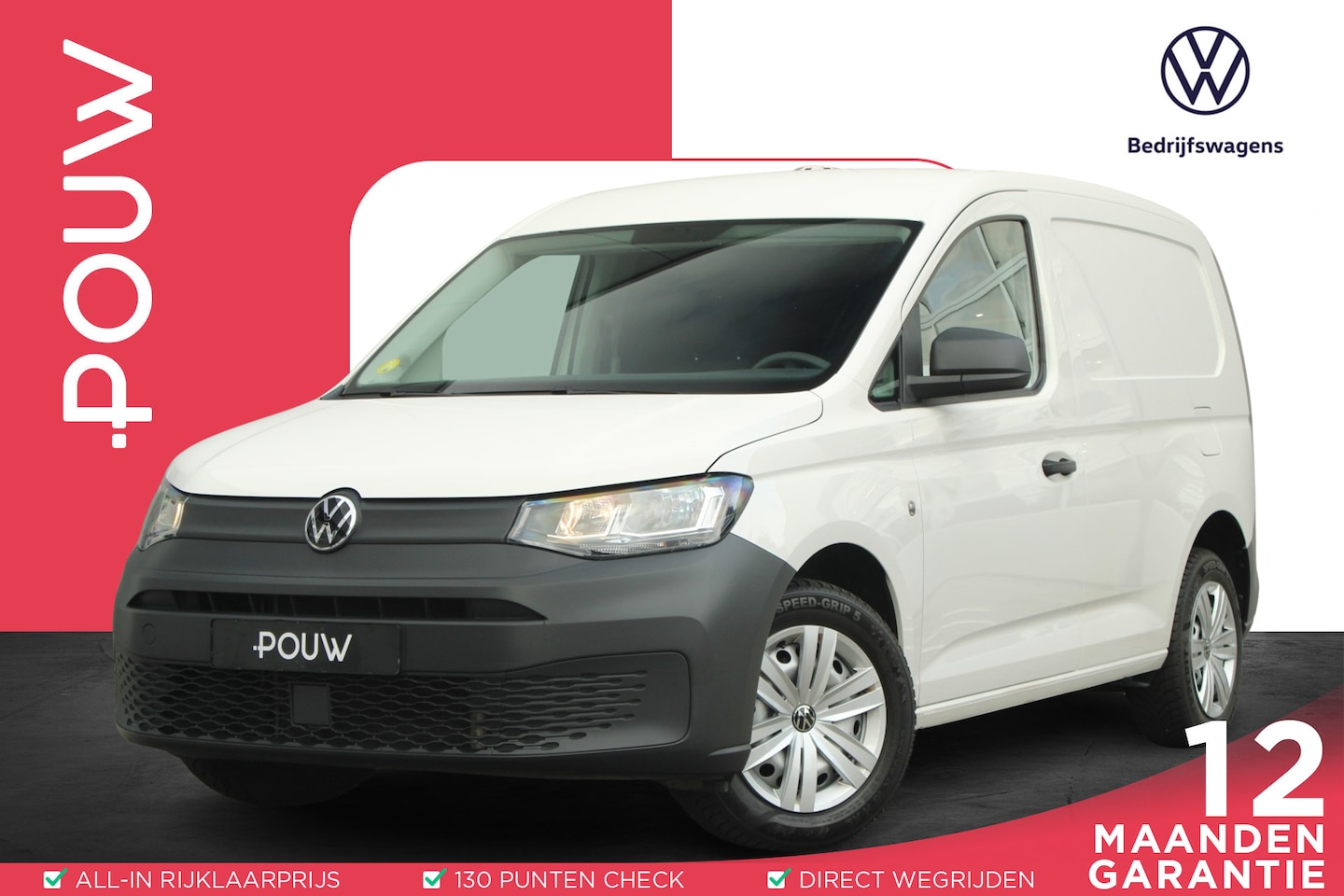 Volkswagen Caddy Cargo - 2.0 TDI 75pk Trend | Cruise Control | Apple Carplay | DAB | Parkeerhulp achter | Airco - AutoWereld.nl