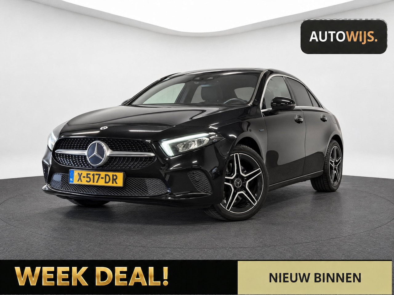 Mercedes-Benz A-klasse - 250 e Premium|SFEER VERLICHTING|WIDESCREEN|CAMERA|LED|AMG VELGEN - AutoWereld.nl