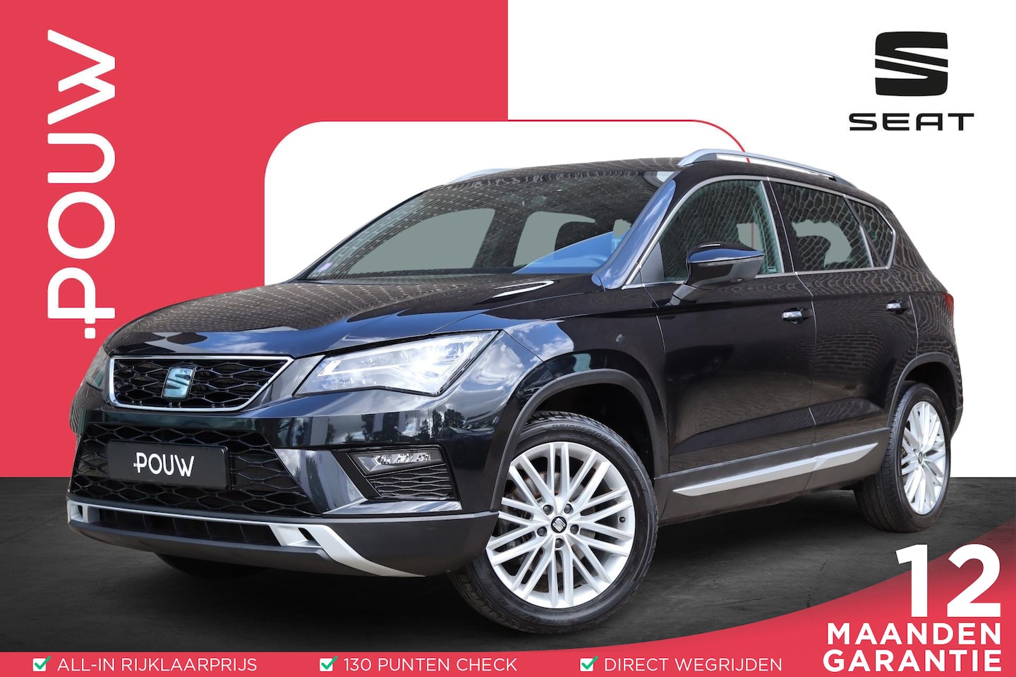 SEAT Ateca - 1.4 EcoTSI 150pk Xcellence | Trekhaak Wegklapbaar | Achteruitrijcamera | Full LED koplampe - AutoWereld.nl