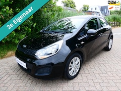 Kia Rio - 1.2 CVVT 86pk 2e eig. 5-deurs Airco Navi Historie Zuinig A-Label