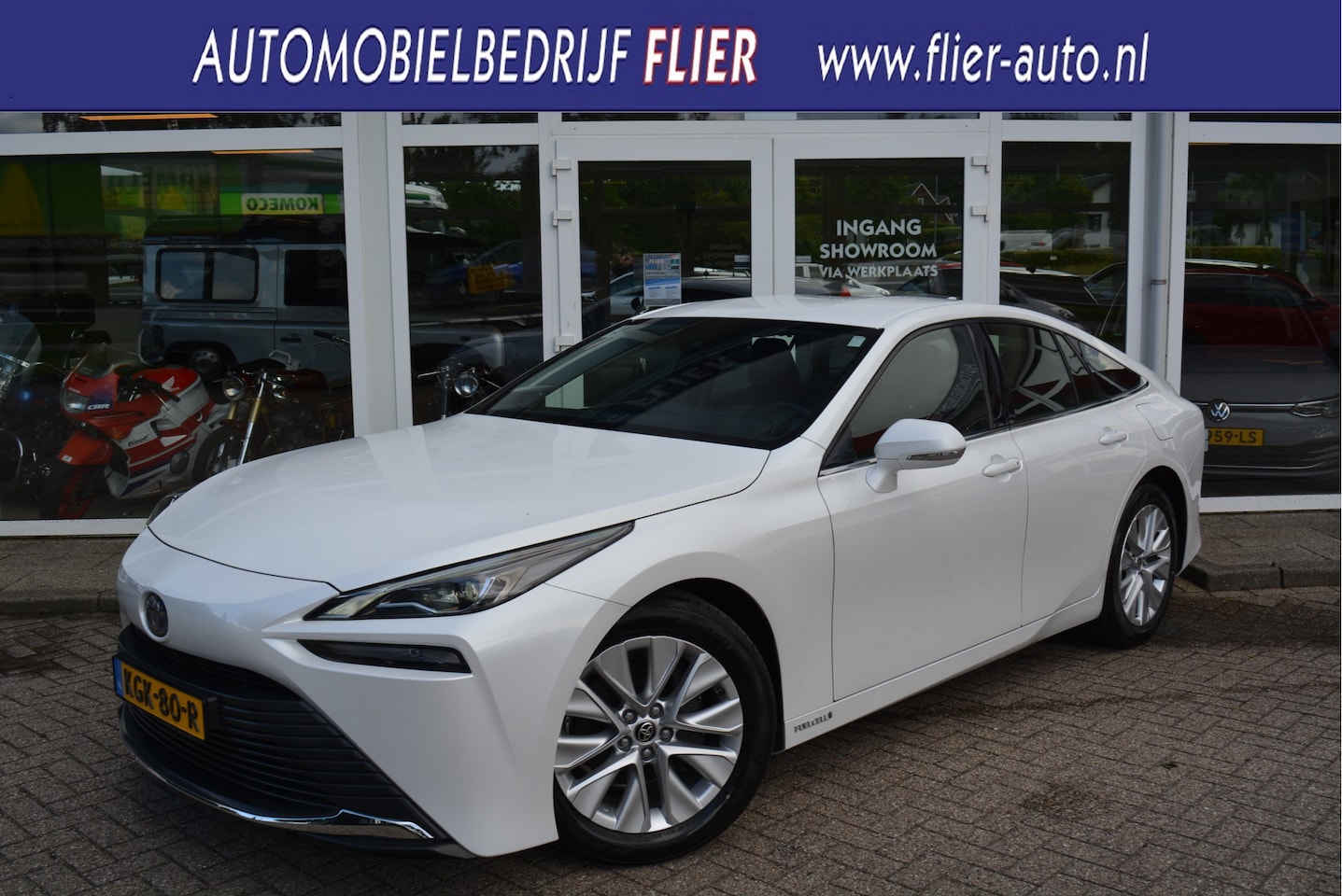 Toyota Mirai - Dynamic Fuelcell | JBL | NIEUW | Pearl White | Incl. BTW - AutoWereld.nl