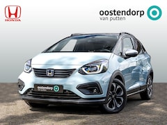 Honda Jazz - 1.5 Full Hybrid Crosstar Automaat | Bi-Tone Surf Blue | Volledig onderhouden | Navigatie |