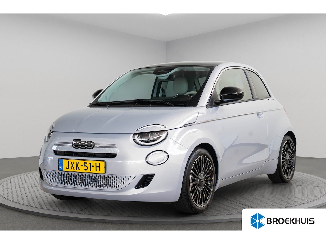 Fiat 500 - 1.0 Hybrid La Prima | Tot 8 Jaar Garantie | Panoramadak | Premium Sound | Navigatie | Came - AutoWereld.nl