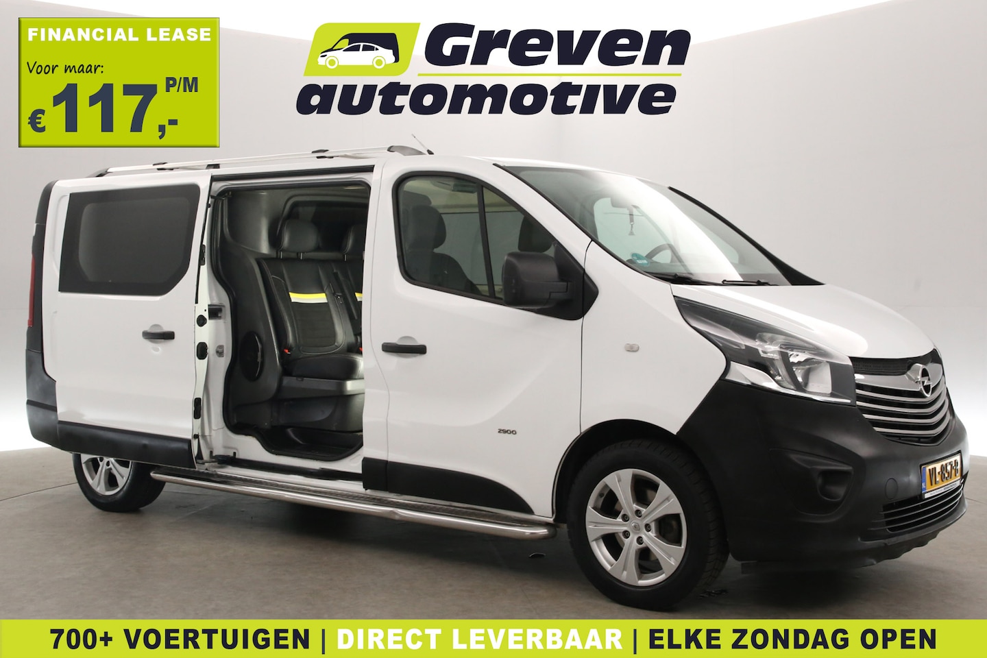 Opel Vivaro - 1.6 CDTI L2H1 | Dubbele Cabine | Airco | Cruise | Trekhaak | Parkeersens. - AutoWereld.nl