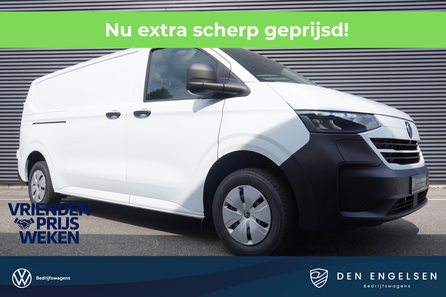 Volkswagen e-Transporter - Life L2H1 218 pk, Achterdeuren zonder ruit, Trekhaak, Climatronic, Bijrijdersbank - AutoWereld.nl