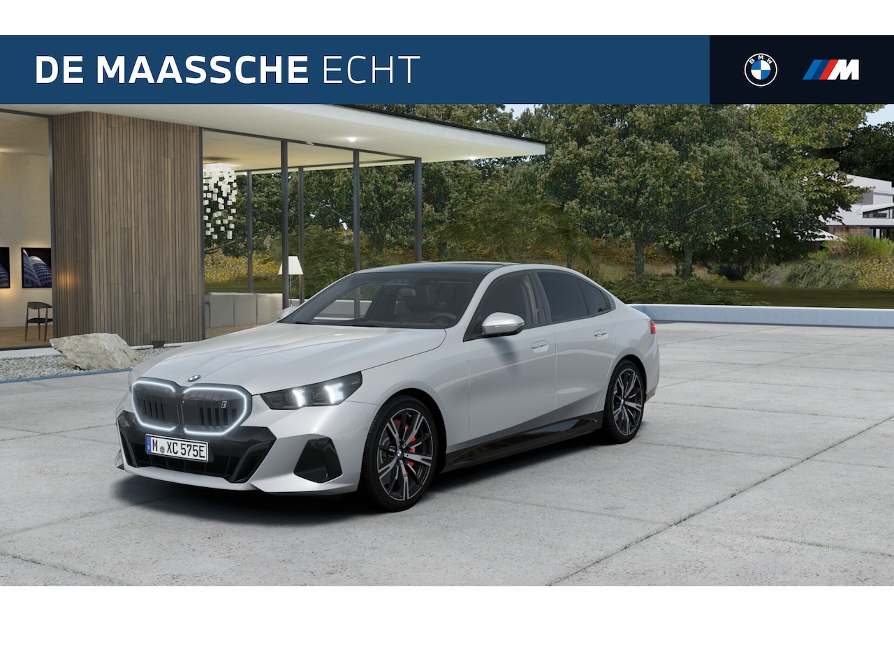 BMW i5 - eDrive40 M Sport / Panoramadak / Trekhaak / Bowers & Wilkins / Comfortstoelen / Adaptieve - AutoWereld.nl