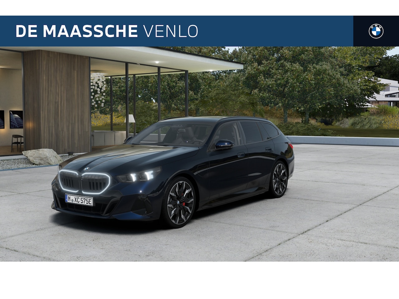 BMW 5-serie Touring - 530e M Sport Automaat / Panoramadak / Trekhaak / Bowers & Wilkins / M Multifunctionele Sto - AutoWereld.nl