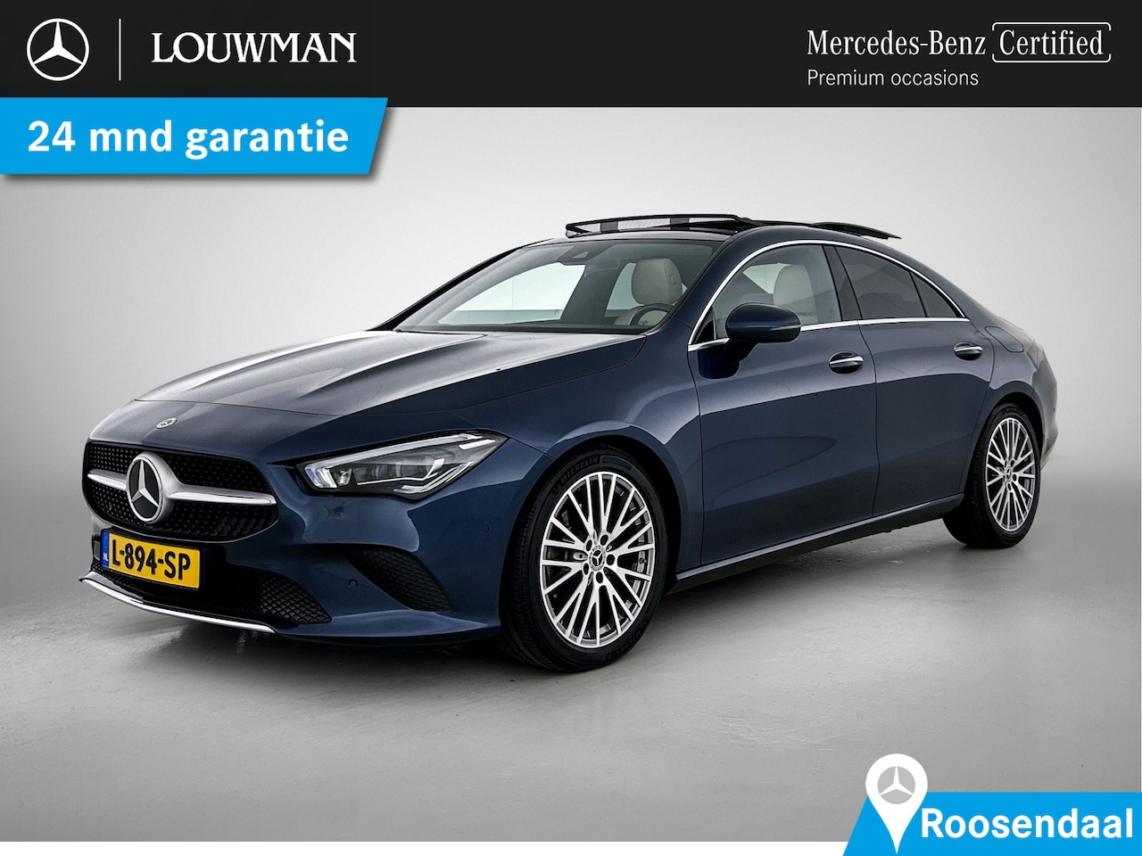 Mercedes-Benz CLA-Klasse - 200 Business Solution Luxury Premium Plus pakket | Panorama Schuif-Kanteldak | Sfeerverlic - AutoWereld.nl