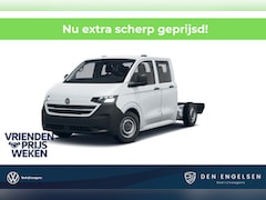 Volkswagen e-Transporter - 34 218 pk AUT. 4-Motion CHASSIS DUBBELE CABINE, ACC, LED koplampen, Navigatie