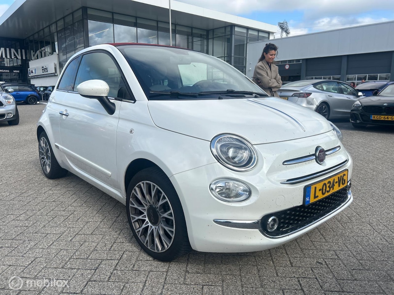 Fiat 500 - 1.0 Hybrid Star CARPLAY+DAB+RESERVEWIEL+PACK STYLE - AutoWereld.nl