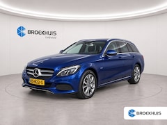 Mercedes-Benz C-klasse Estate - C350e 279PK LEASE EDITION PLUS AUTOMAAT / NAVI / LEDER / CLIMA / FULL-LED / PDC / 17" LMV