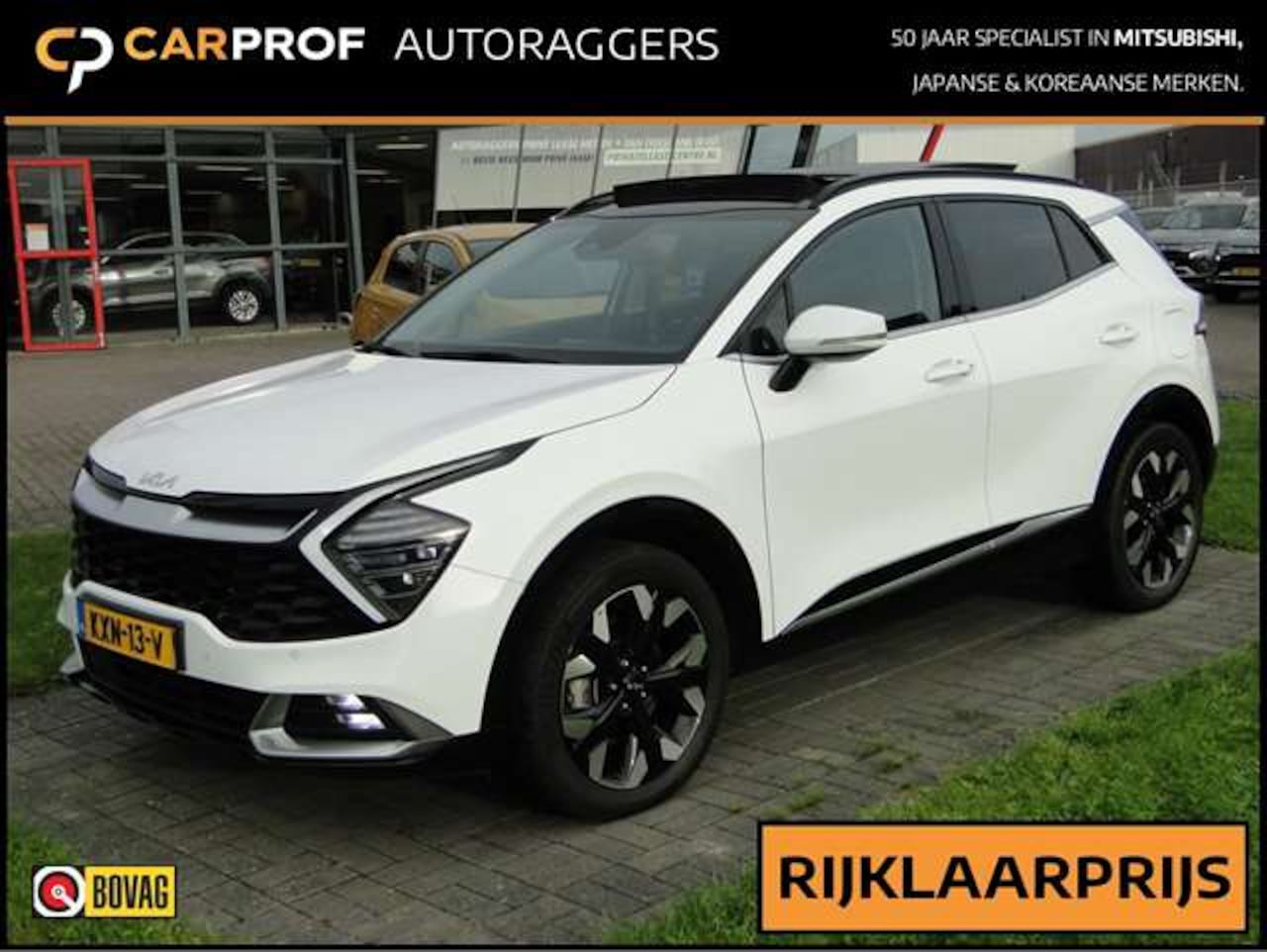 Kia Sportage - 1.6 T-GDi AWD Phev GT-Line Pano | El. Klep | Leer/Stof | DynamicPlusLine - AutoWereld.nl