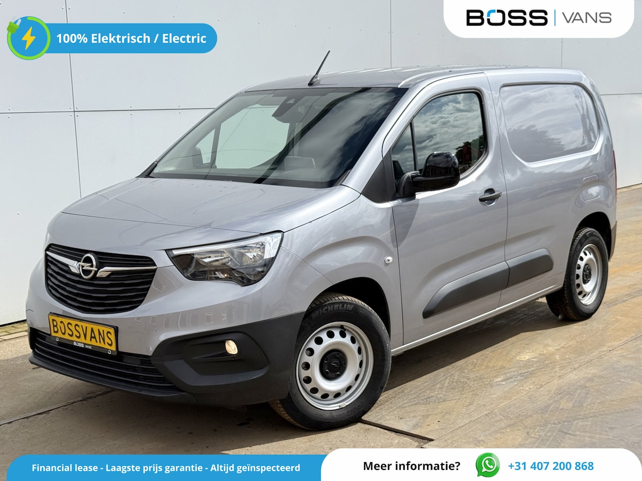 Opel Combo-e - 50kWh 136PK Elektrisch! L1 285KM WLTP Cruise control Carplay Navigatie Climate control Sne - AutoWereld.nl