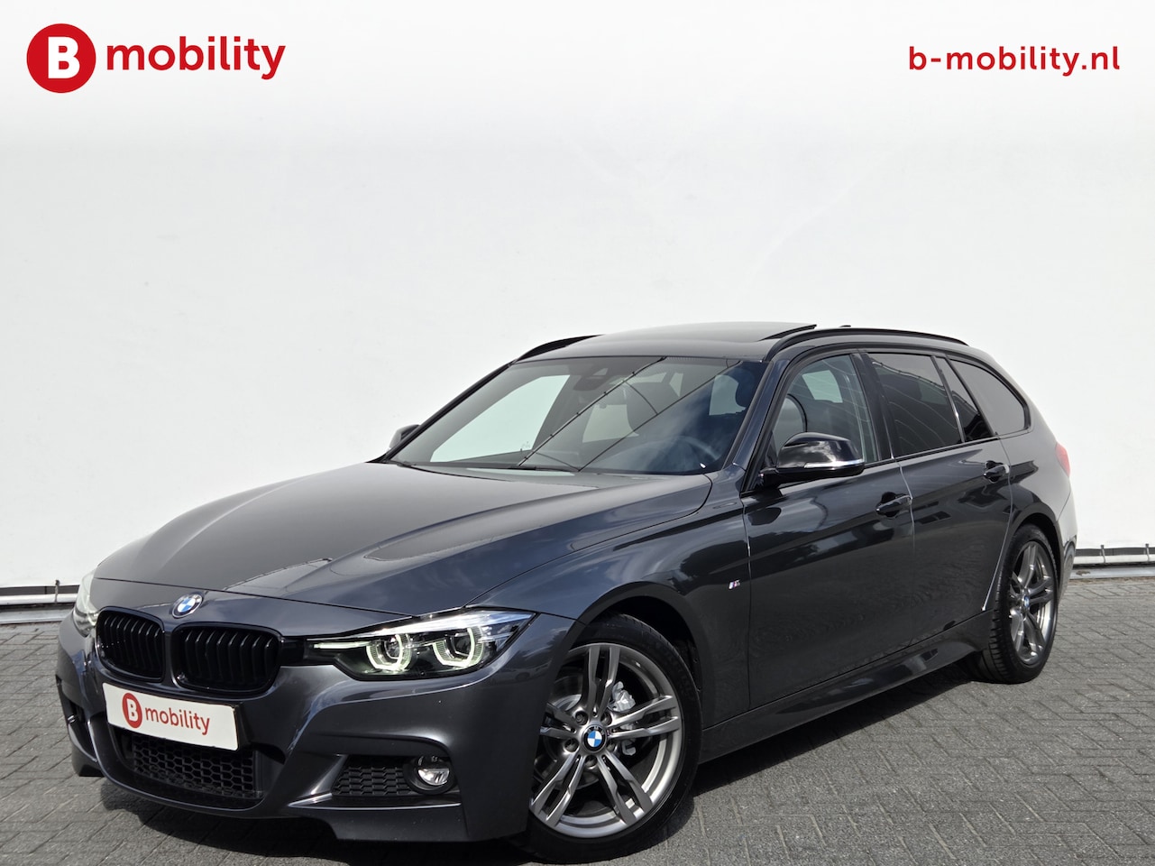 BMW 3-serie Touring - 320i High Executive M-Sport Trekhaak 1800kg Apple CarPlay NL Auto! | Head-Up | Panoramadak - AutoWereld.nl