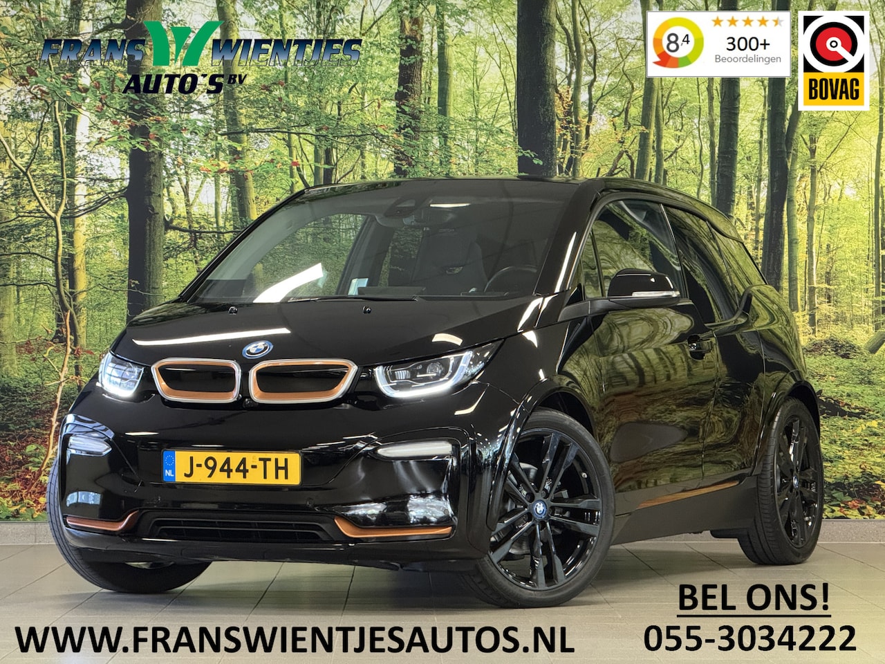 BMW i3 - S 120Ah 42 kWh RoadStyle Edition | Panoramadak | Stoelverwarming | Achteruitrijcamera | Ke - AutoWereld.nl