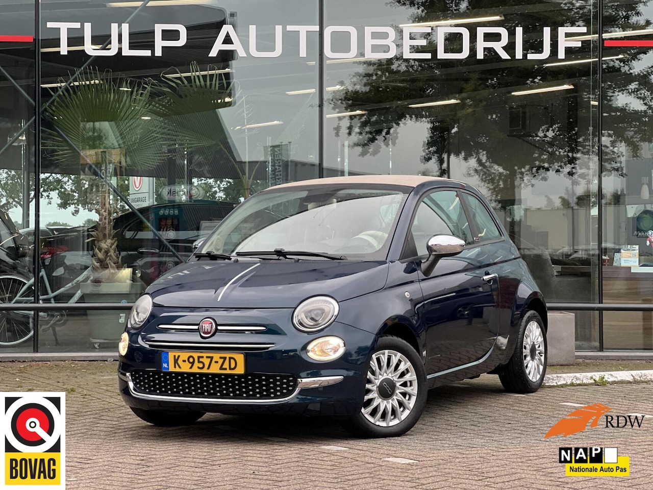 Fiat 500 C - 1.0 Hybrid Cult Leuk&Fris Airco Cruise NLauto NAP - AutoWereld.nl