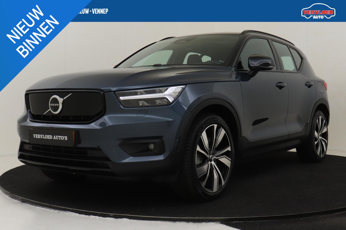 Volvo XC40 - RECHARGE TWIN PRO -PANO.DAK|HARMAN/KARDON|360°CAM|POWER-SEATS|NUBUCK|TREKHAAK|20"WINTERBAN - AutoWereld.nl