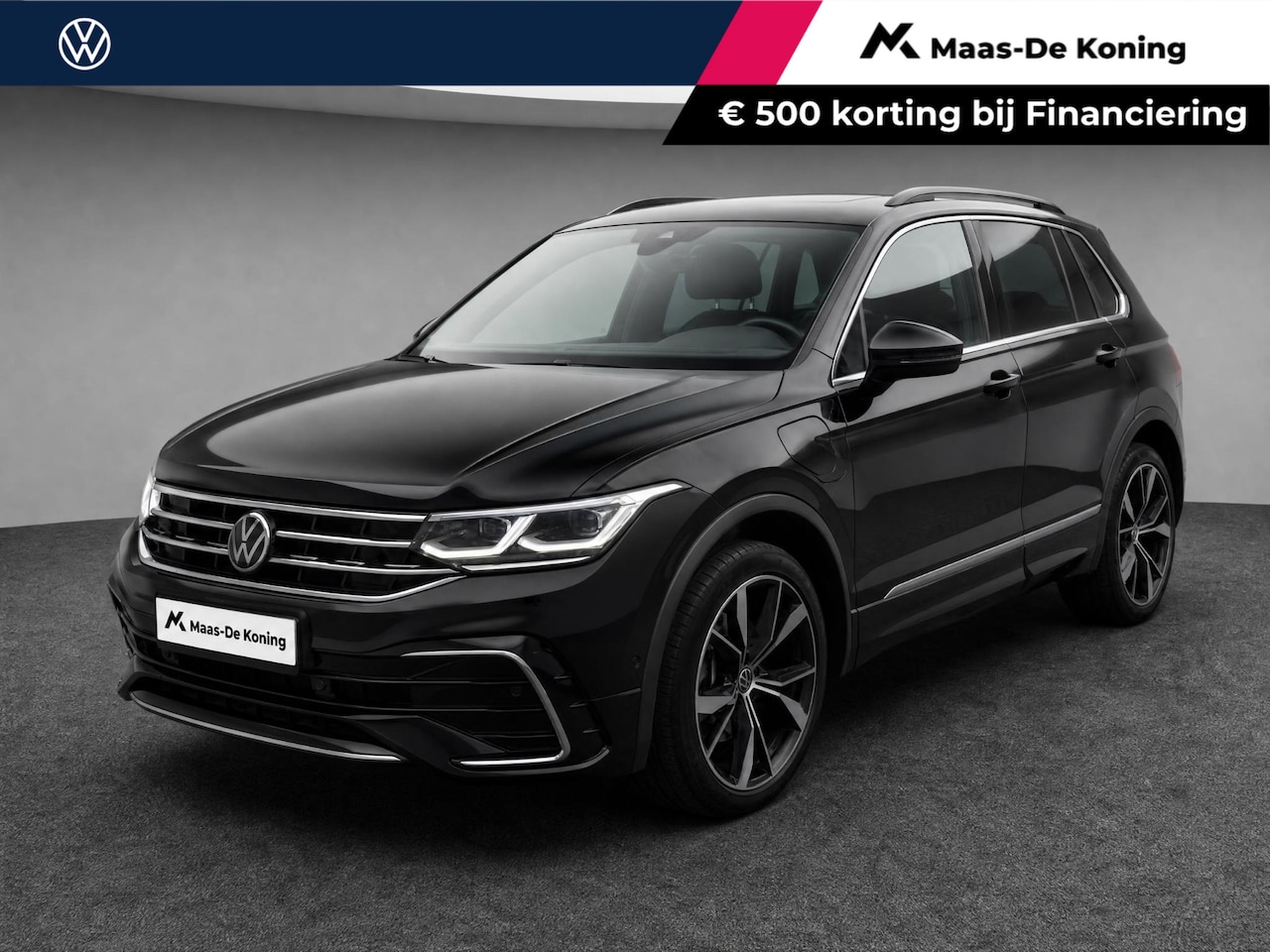 Volkswagen Tiguan - 1.4 TSI eHybrid R-Line Business+ · Panoramadak · Trekhaak · 360°Camera · Stoelverwarming · - AutoWereld.nl