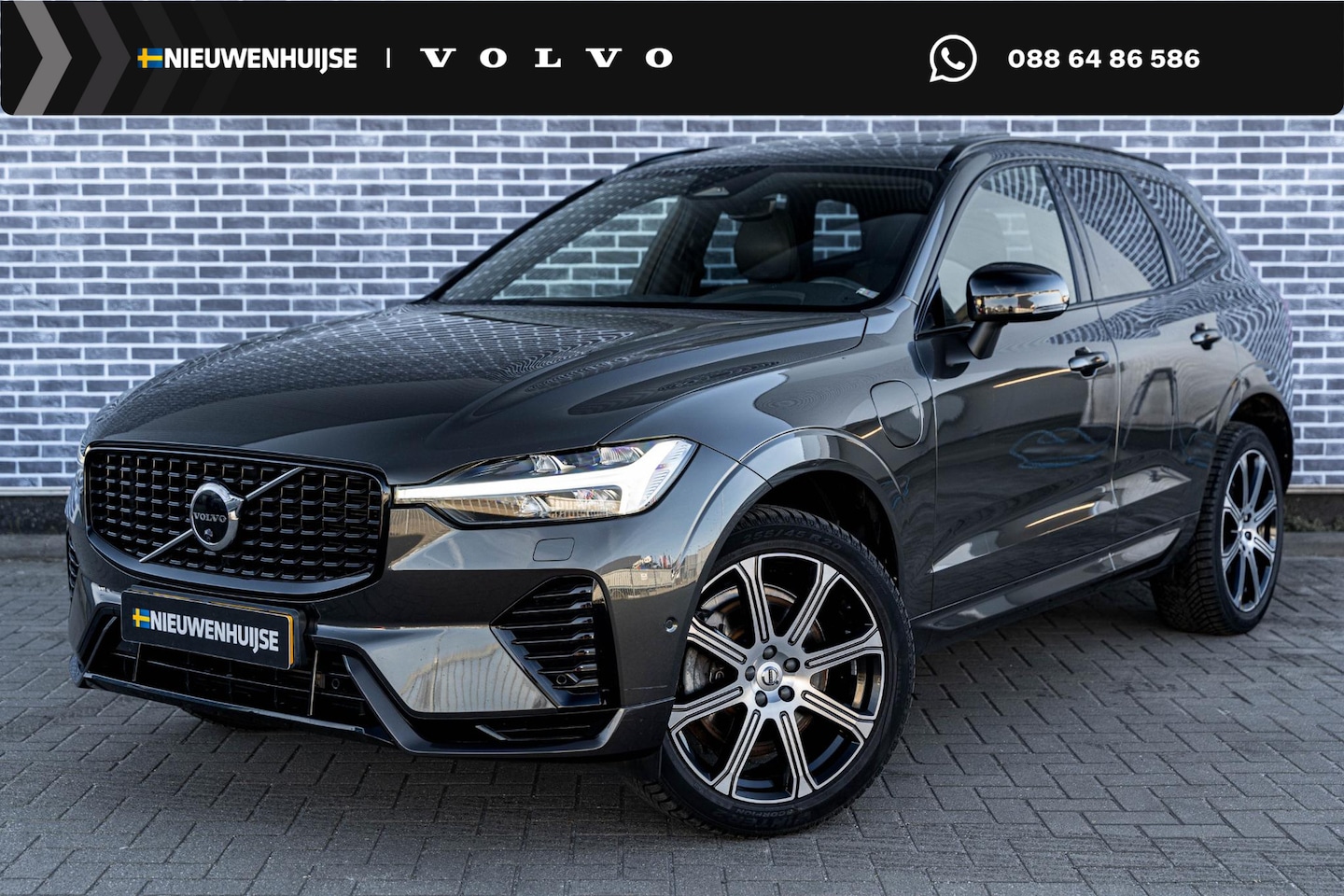 Volvo XC60 - 2.0 T6 Plug-in Hybrid AWD R-Design | Navigatie | Adaptieve Cruise Control | 360 Camera | K - AutoWereld.nl