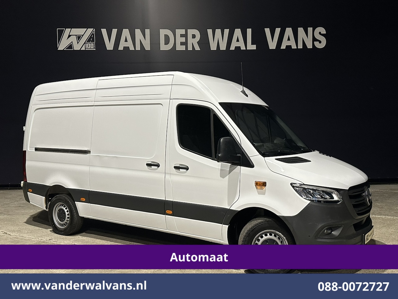Mercedes-Benz Sprinter - 317 CDI 170pk 9G-Tronic Automaat L2H2 Euro6 Airco | Camera | Navigatie | LED | Chauffeurss - AutoWereld.nl