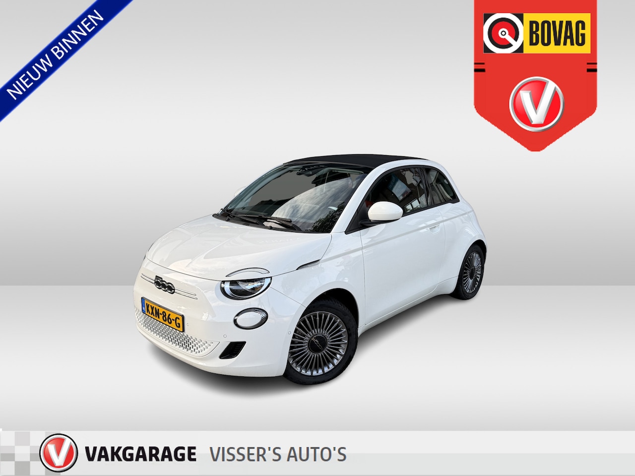 Fiat 500 C - Urban 42 kWh | SOH 98.43% | all season banden | stoelverwarming | applecarplay/android aut - AutoWereld.nl
