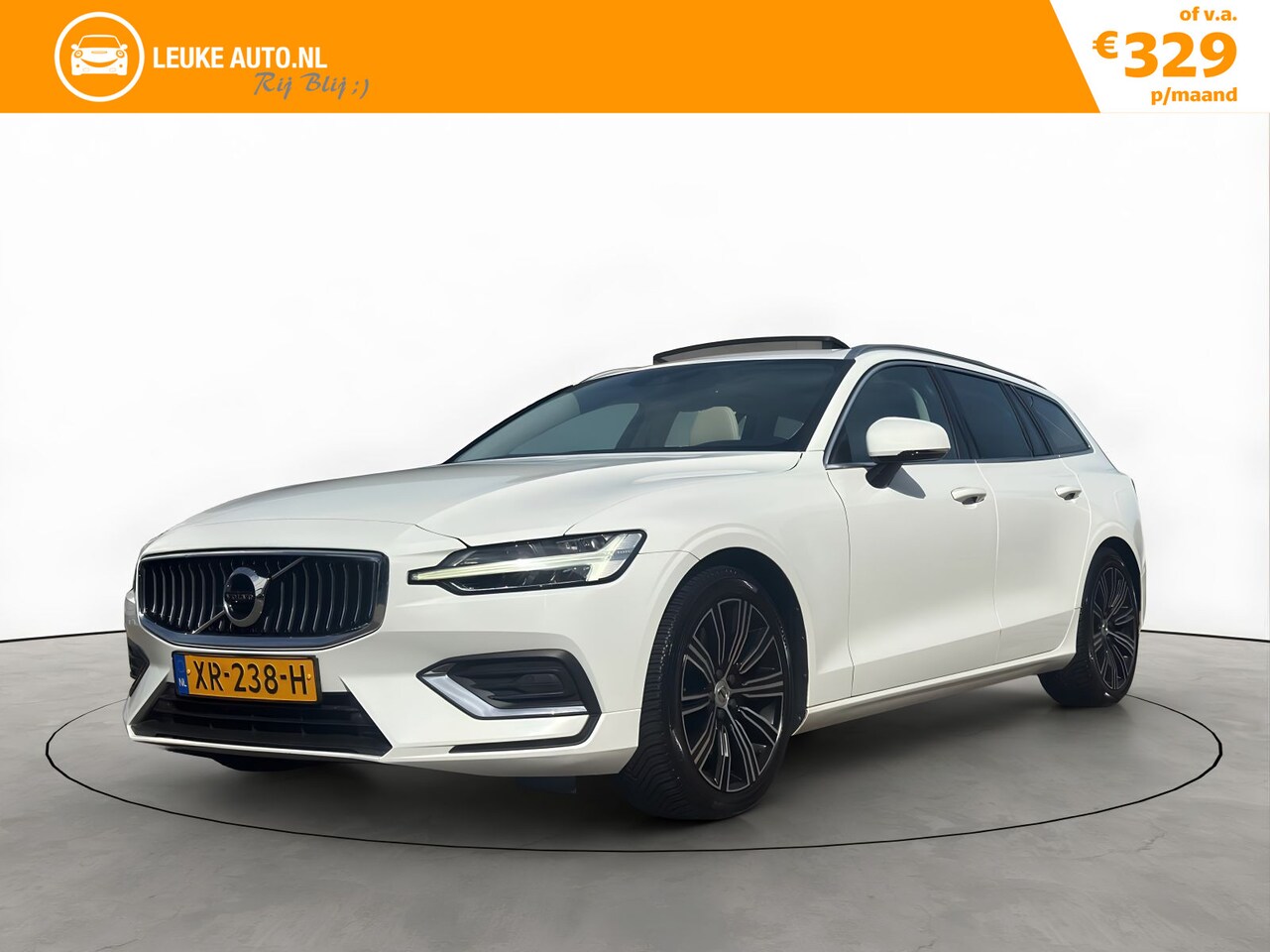 Volvo V60 - 2.0 T5 250PK Inscription Pano Head-UP Trekhaak - AutoWereld.nl