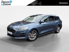 Ford Focus Wagon - 1.0 EcoBoost Hybrid Titanium 155PK Automaat | NL-Auto | 1e Eigenaar | Navigatie | Climate