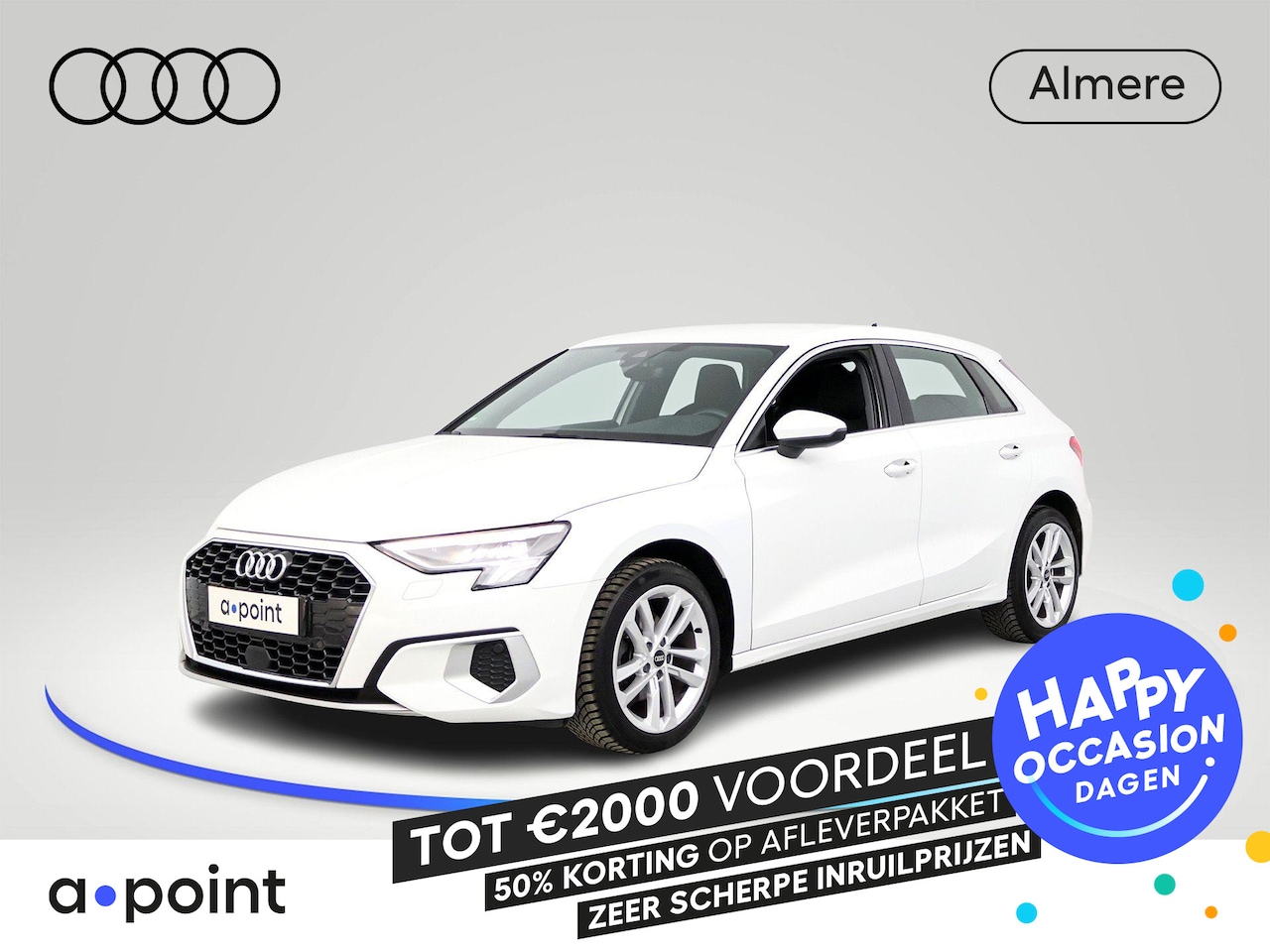Audi A3 Sportback - 30 TFSI Advanced edition 110PK S-tronic | Clima | Achteruitrijcamera | Sportstoelen | - AutoWereld.nl