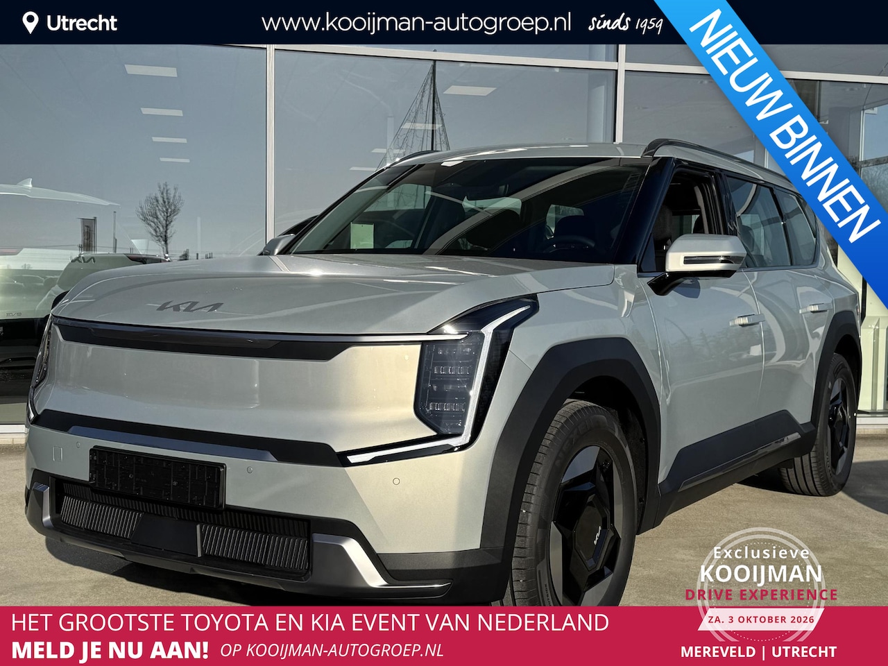 Kia EV9 - First Edition 76.1 kWh Nu €2.000,- voordeel | Direct uit voorraad leverbaar - AutoWereld.nl