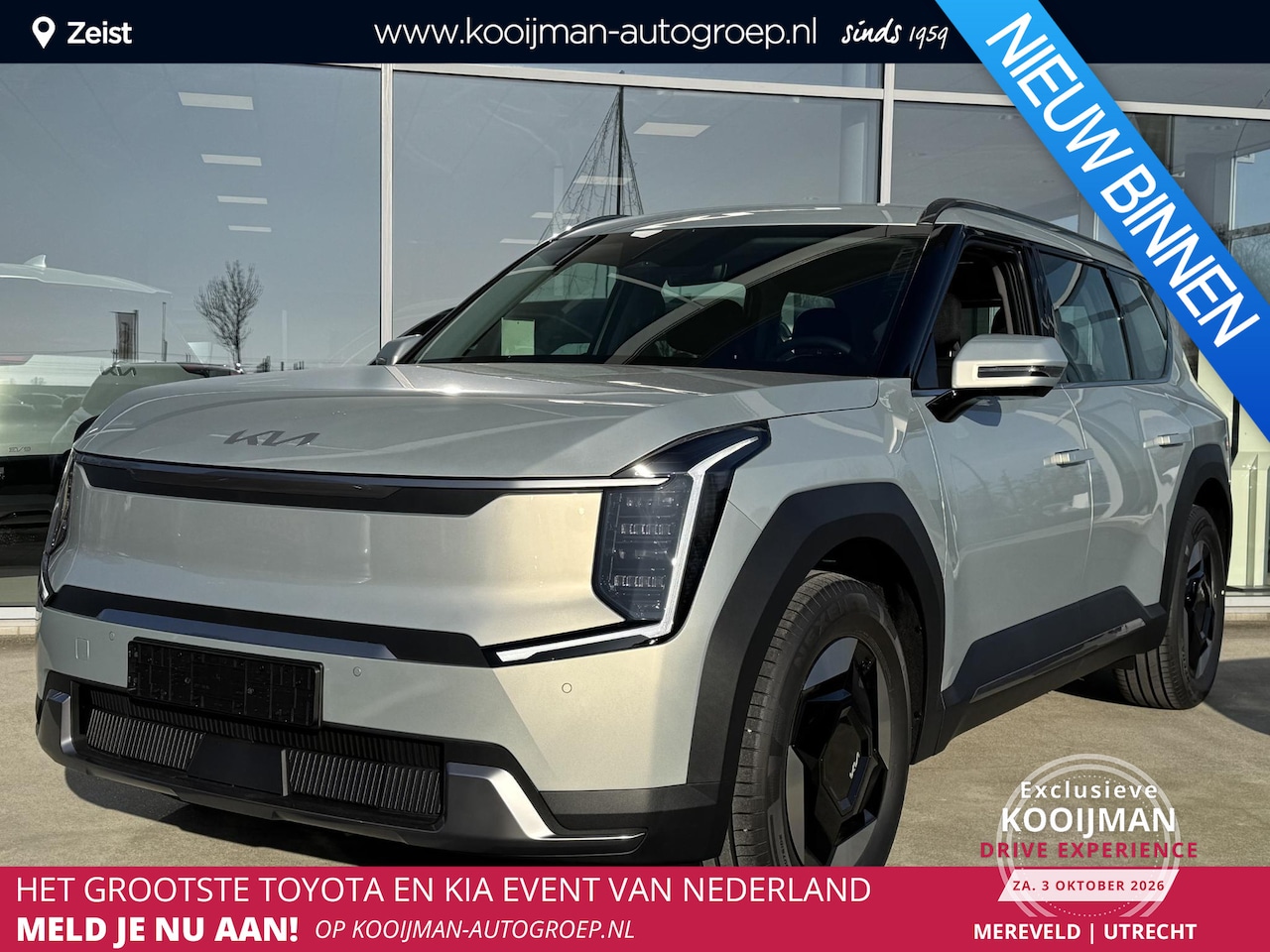Kia EV9 - First Edition 76.1 kWh Nu €2.000,- voordeel | Direct uit voorraad leverbaar - AutoWereld.nl
