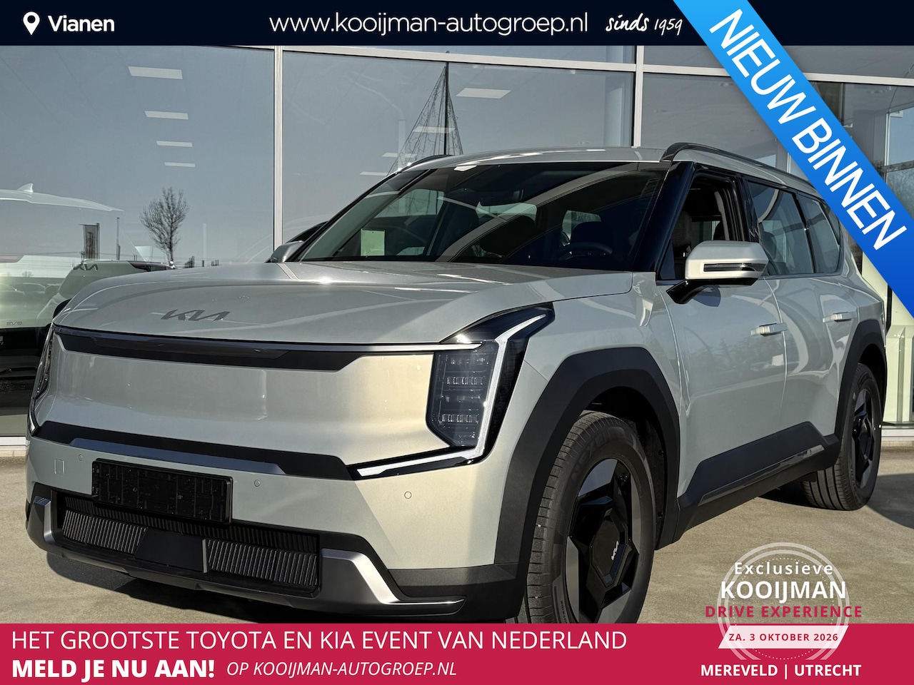 Kia EV9 - First Edition 76.1 kWh Nu €2.000,- voordeel | Direct uit voorraad leverbaar - AutoWereld.nl