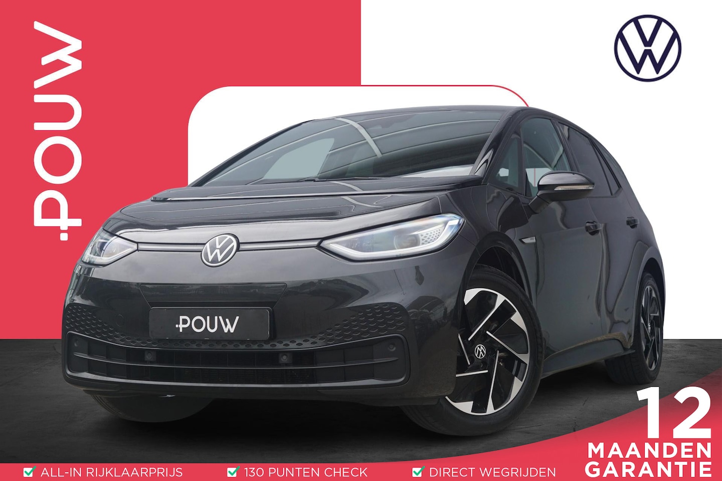 Volkswagen ID.3 - 204pk Pro 58 kWh | Warmtepomp | Navigatie | Keyless | IQ Light - AutoWereld.nl