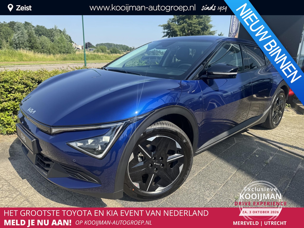 Kia EV6 - Light Edition 58 kWh Nu €2.000,- voordeel | Direct uit voorraad leverbaar - AutoWereld.nl