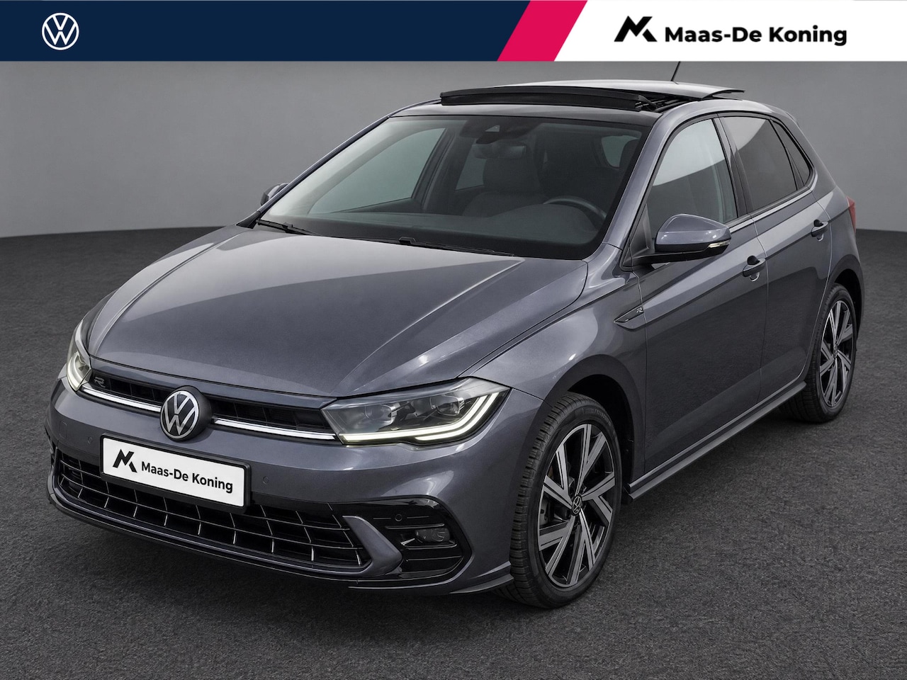 Volkswagen Polo - 1.0TSI/95PK R-Line · Panoramadak · Camera + Parkeersensoren · Apple/Android Car Play · Sto - AutoWereld.nl