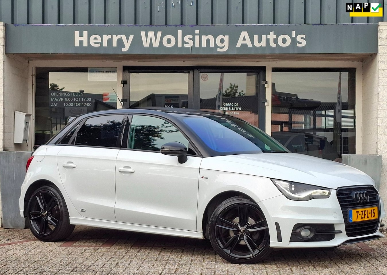 Audi A1 Sportback - 1.2 TFSI S-LINE Airco Pdc Navi NAP - AutoWereld.nl