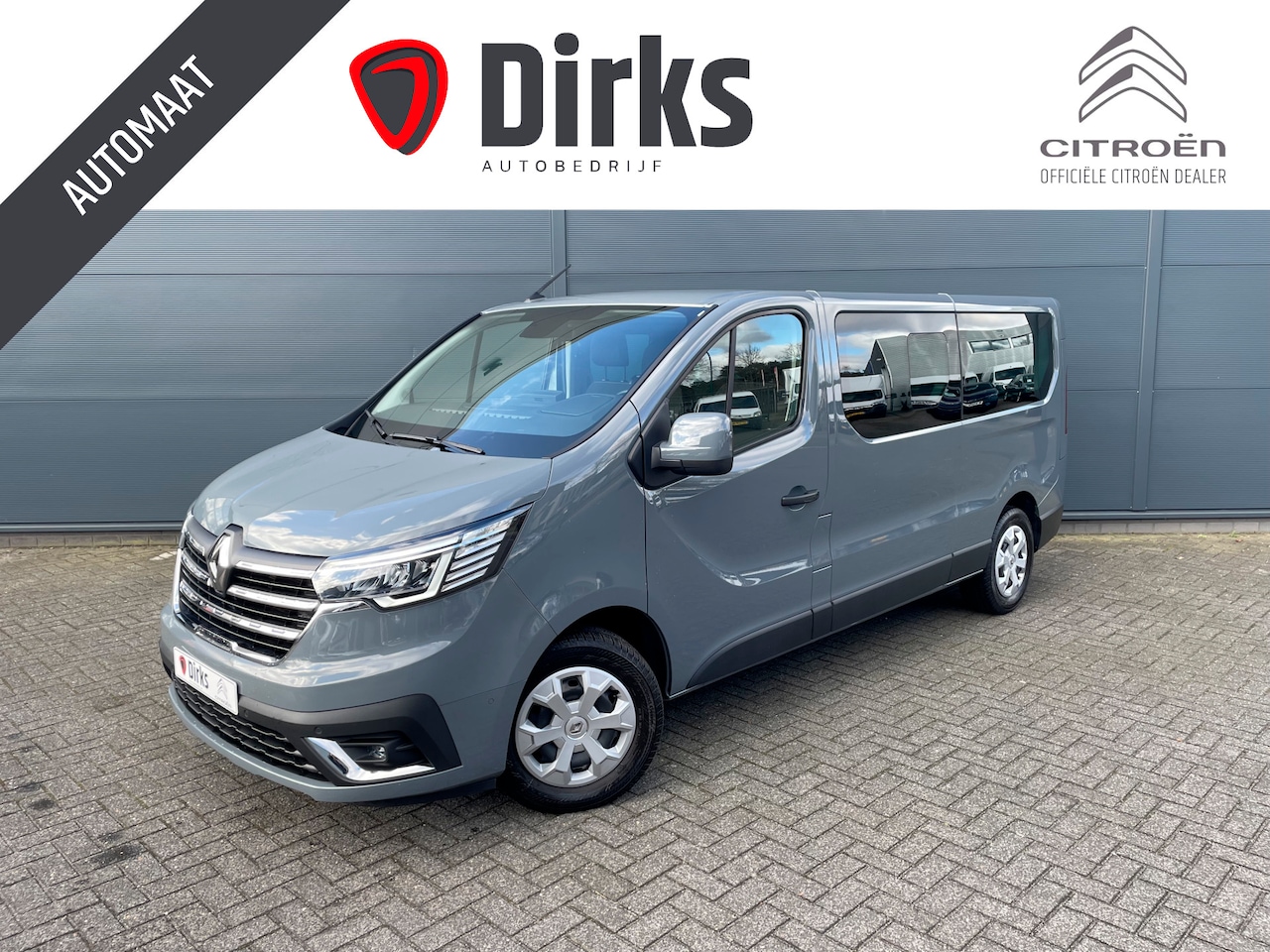 Renault Trafic - 150pk L2H1 Grand Luxury (Trekhaak - Camera - LED - 9 pers - Navigatie - Apple Carplay - Ke - AutoWereld.nl