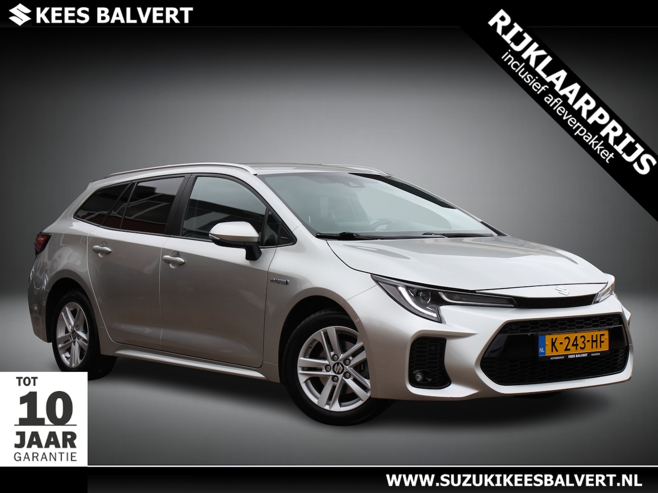 Suzuki Swace - 1.8 Style Hybrid Automaat | Keyless entry | Parkeersensoren rondom | Draadloze telefoonlad - AutoWereld.nl