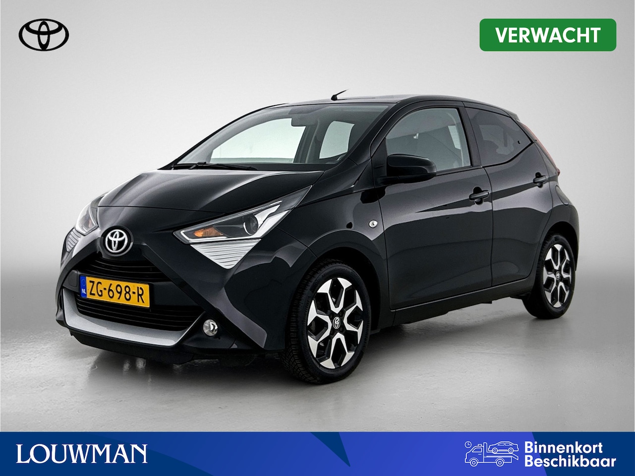 Toyota Aygo - 1.0 VVT-i x-Joy | Climate Control | DAB | Automatische verlichting | Velgen 15" | Apple Ca - AutoWereld.nl